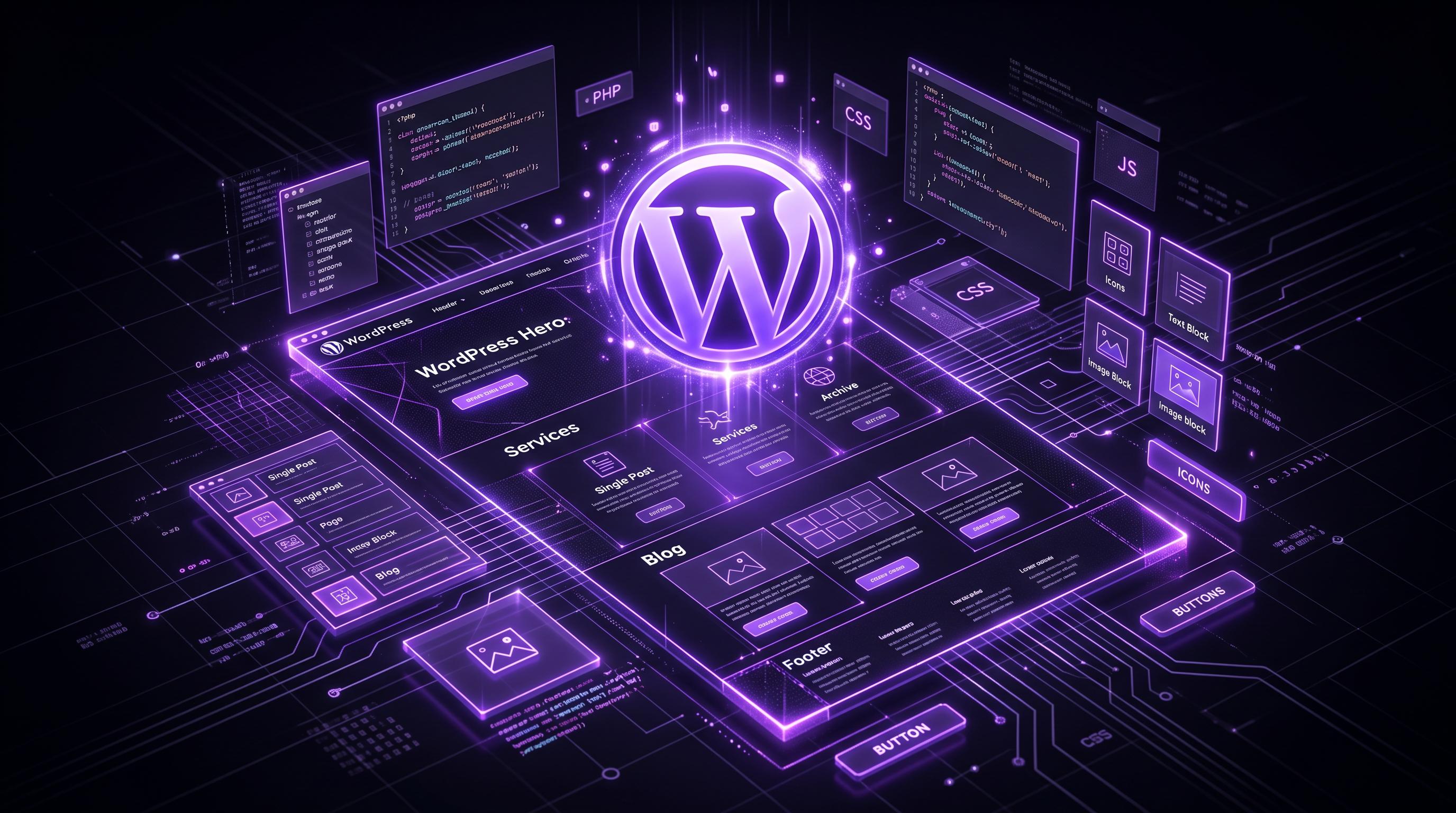 Custom WordPress tema
